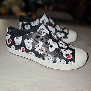 NWOT Native x Disney Mickey Mouse Slip On Rubber‎ Shoes Mens 7 Womens 9